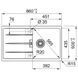Кухонная мойка FRANKE CENTRO CNG 611-86 114.0701.821, бежевый 800006916 фото 2