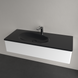 Умивальник накладний VILLEROY & BOCH ANTAO 4A77LBR7, 120x50см, з прихованим переливом, з отвором під змішувач, Ceramic Plus, чорний матовий 800005575 фото 3