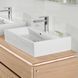 Умивальник меблевий з отвором з переливом 60х42см VILLEROY & BOCH MEMENTO 51336LR2, білий 101421 фото 4