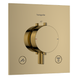 Смеситель скрытого монтажа HANSGROHE ECOSTAT COMFORT 33711990, золото 100533 фото 1