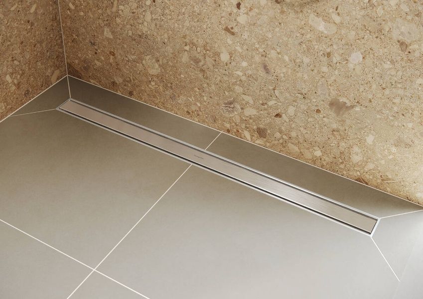 Монтажний комплект для встановлення HANSGROHE RAINDRAIN ORIGINAL 56196800, нержавіюча сталь 800004276 фото