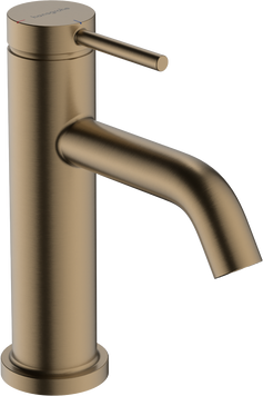 Смеситель для раковины с донным клапаном HANSGROHE TECTURIS S 73302140, бронза сатин 95783 фото