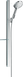 Душовий набір із душовою штангою та мильницею HANSGROHE RAINDANCE SELECT 27648000 56858 фото 1