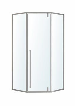 Душевая кабина пятиугольная 90х90 VOLLE MORA 1037.145501 86233 фото