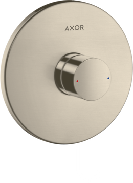 Смеситель для душа AXOR UNO 45605820, однорычажный, скрытого монтажа, с рукояткой zero, никель 65074 фото