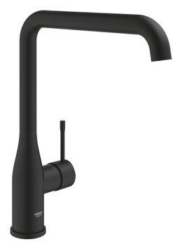 Смеситель для кухни с выдвижным изливом GROHE ESSENCE NEW 30505KF0, черный 90314 фото