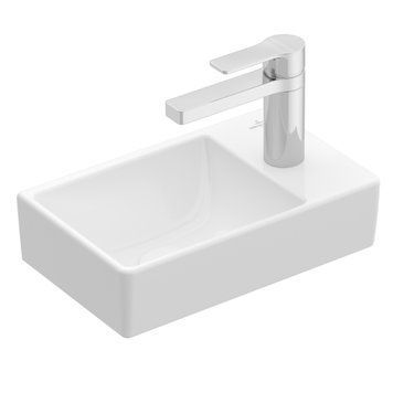 Умывальник подвесной VILLEROY & BOCH AVENTO 43003L01, 36x22, белый 80140 фото