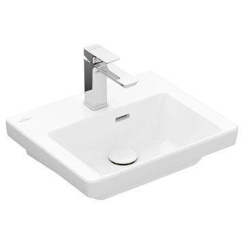 Умывальник подвесной VILLEROY & BOCH SUBWAY 3.0 43704501, 45 x 37 см, белый 800005781 фото