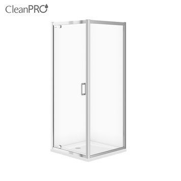 Душевая кабина угловая CERSANIT ARTECO S157-009, PIVOT 80x80x190, хром 80000001674 фото
