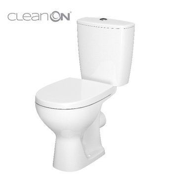Унитаз напольный CERSANIT ARTEСO K667-056, 011-CLEAN ON 3/5, белый 80000003320 фото