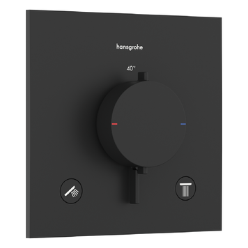 Змішувач прихованого монтажу HANSGROHE ECOSTAT COMFORT 33711670, чорний матовий 100531 фото