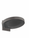 Верхній душ з настінним кронштейном HANSGROHE RAINFINITY 26234340, чорний матовий хром 92988 фото 1