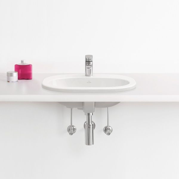 Умывальник накладной VILLEROY & BOCH O.NOVO 41615601, 56x40,5, белый 35715 фото