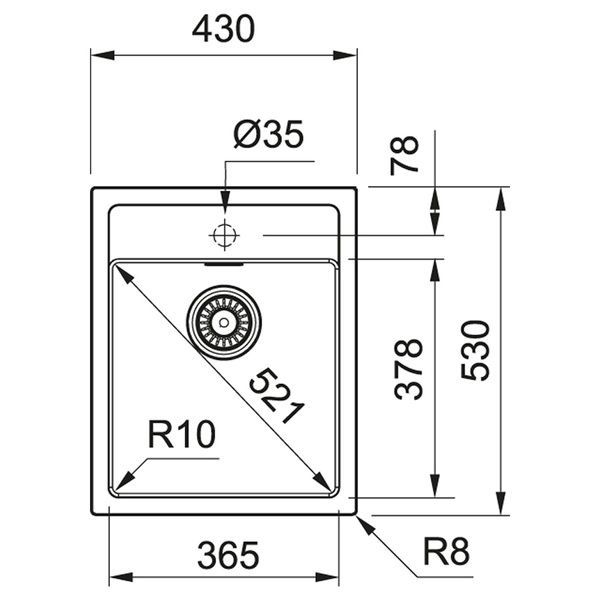 Кухонна мийка FRANKE SIRIUS SID 610-40 143.0671.748, бежевий 800006722 фото