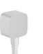 Шланговое подсоединение HANSGROHE FIXFIT 26457700, белый матовый 81551 фото 1