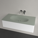 Умивальник накладний VILLEROY & BOCH ANTAO 4A76A3R8, 100x50см, без переливу, без отвору під змішувач, Ceramic Plus, зелений 800005681 фото 3