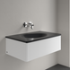 Умивальник накладний VILLEROY & BOCH ANTAO 4A7583R7, 80x50см, без переливу, без отвору під змішувач, Ceramic Plus, чорний матовий 800005581 фото 2