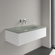 Умивальник накладний VILLEROY & BOCH ANTAO 4A76A3R8, 100x50см, без переливу, без отвору під змішувач, Ceramic Plus, зелений 800005681 фото 2