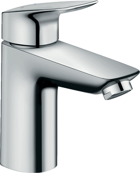 Смеситель для раковины со средним изливом и сливным клапаном HANSGROHE LOGIS 71107000 51097 фото