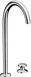 Смеситель для раковины AXOR ONE 48060000, на 2 отверстия, Select 260, с донным клапаном Push-Open 86394 фото 1