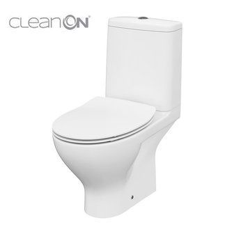 Унитаз напольный CERSANIT MODUO K116-003, 651 CLEAN ON 011 3/5, белый 80000003315 фото