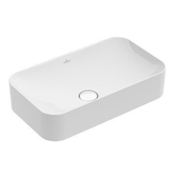 Умывальник на столешницу VILLEROY & BOCH FINION 414361R1, 60x35, белый 58181 фото