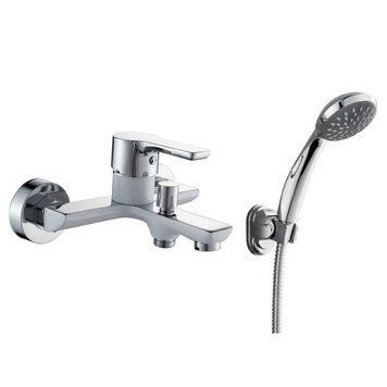 Змішувач для ванни RJ LUCK RBZ080-3W, хром 63854 фото