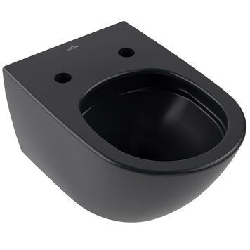Унітаз підвісний VILLEROY & BOCH ANTAO 4674T0R7, 37x56 см, Ceramic Plus, чорний матовий 800005576 фото