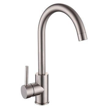 Смеситель для кухни IMPRESE LOTTA 55401-SS, серебристый 54110 фото