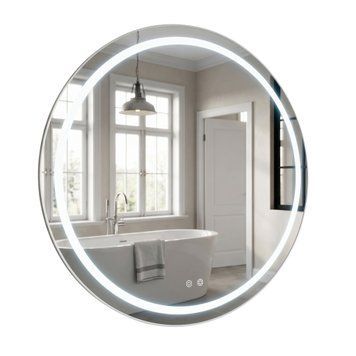 Дзеркало кругле з підсвіткою 90 IMPRESE SAFIR m08608100SC 102489 фото