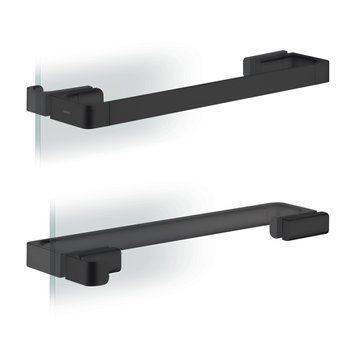 Ручка для двери душевой AXOR UNIVERSAL SOFTSQUARE 42837670, 444 мм, черный 800005406 фото