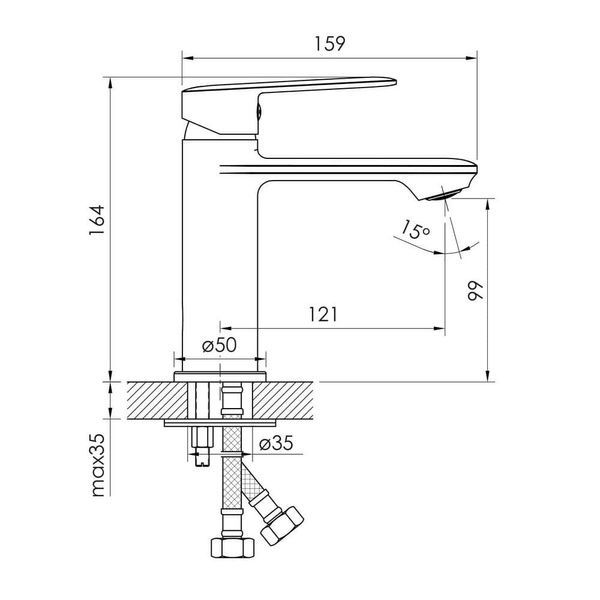 Набір змішувачів IMPRESE KIT kit30093 77221 фото