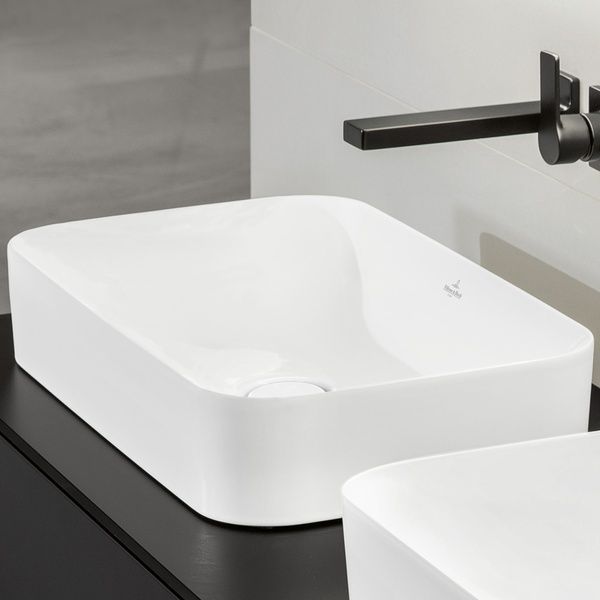 Умивальник на стільницю VILLEROY & BOCH FINION 414361R1, 60x35, білий 58181 фото