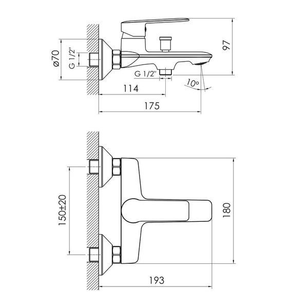 Набір змішувачів IMPRESE KIT kit30093 77221 фото