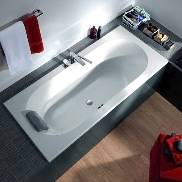 Ванна квариловая VILLEROY & BOCH OBERON UBQ199OBE2V-01, 190x90, белый 36164 фото