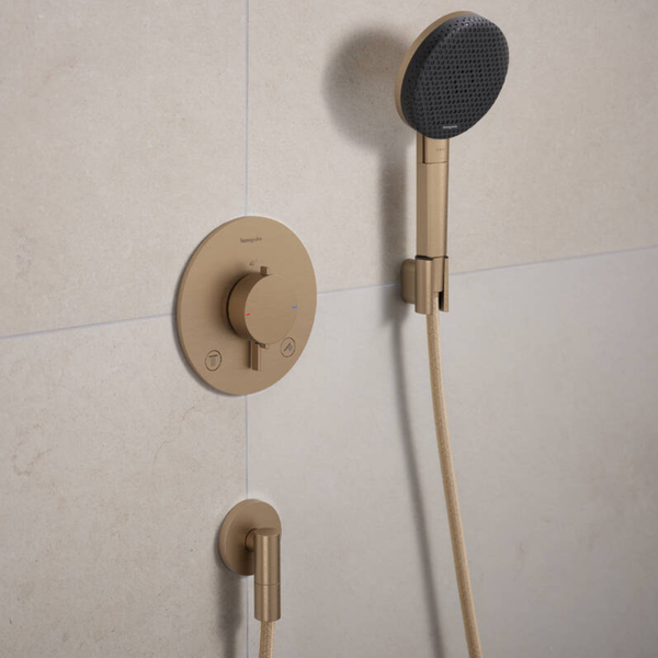 Шлангове підключення HANSGROHE FIXFIT 28882140, бронза сатин 100504 фото