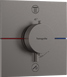 Термостат для душу HANSGROHE SHOWERSELECT COMFORT E 15572340, чорний матовий хром 95807 фото 1
