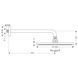 Верхний душ с кронштейном HANSGROHE RAINDANCE 26601000 57306 фото 2