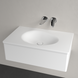 Умивальник накладний VILLEROY & BOCH ANTAO 4A7583RW, 80x50см, без переливу, без отвору під змішувач, Ceramic Plus, білий матовий 800005726 фото 3