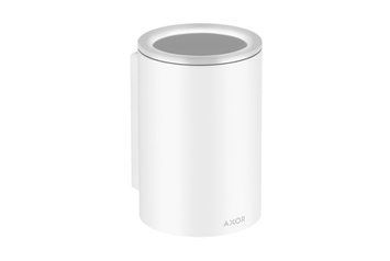 Стаканчик для зубных щеток AXOR UNIVERSAL CIRCULAR 42804700, настенный, белый 800005462 фото