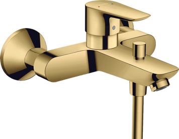 Смеситель для ванны HANSGROHE TALIS E 71740990, золото глянец 73126 фото