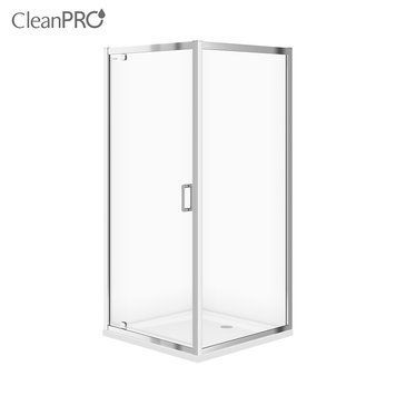 Душевая кабина угловая CERSANIT ARTECO S157-010, PIVOT 90x90x190, хром 80000001675 фото