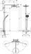Душевая система с термостатом HANSGROHE RAINDANCE SELECT 27129400, хром с белым 45955 фото 2