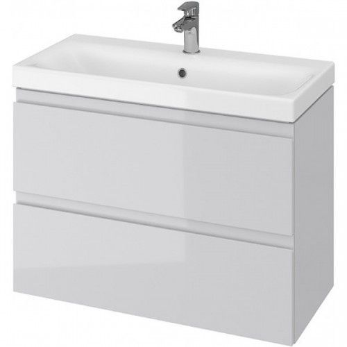 Тумба з умивальником CERSANIT MODUO UN509-045, B07 SLIM 80, сірий 80000003212 фото