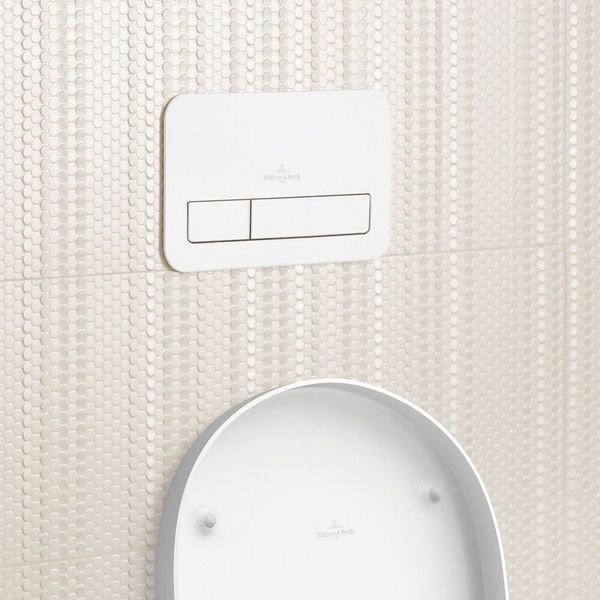 Клавіша змиву VILLEROY & BOCH VICONNECT INSTALLATION SYSTEMS 92249068, E 200, білий 50363 фото