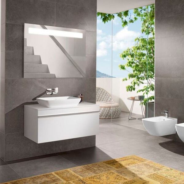Умивальник на стільницю VILLEROY & BOCH VENTICELLO 411355RW, CeramicPlus 55x36, білий 800005832 фото