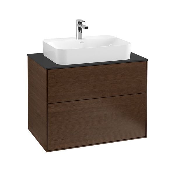 Тумба под раковину VILLEROY & BOCH FINION F34100PD, черный 800005632 фото