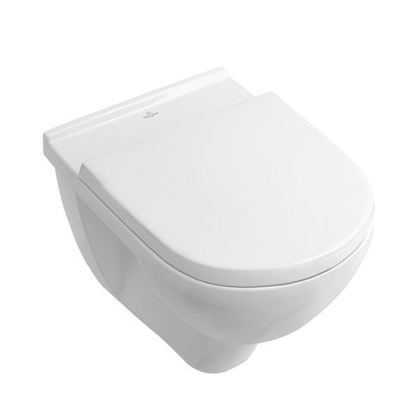 Унітаз підвісний круговий змив VILLEROY & BOCH O.NOVO 5660HR01, Directflush без обідка з кришкою Soft Closing, білий 47589 фото