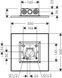 Верхній душ 300/300 2jet AXOR SHOWER SOLUTIONS 35321140, стельовий монтаж, бронза 800005112 фото 2