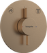 Смеситель для душа скрытого монтажа HANSGROHE DUOTURN S 75418140, бронза сатин 94650 фото 1